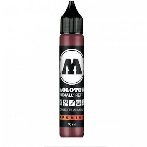 Acryl Inkt Refill 30ml BURGUNDY Molotow One4All Acrylic Navul