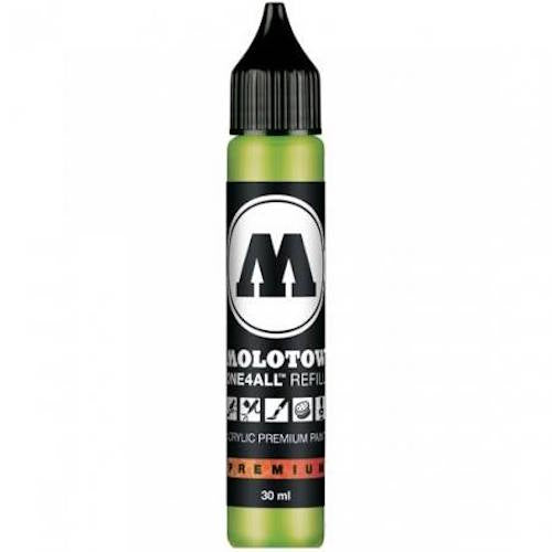 Acryl Inkt Refill 30ml GRASSHOPPER Molotow One4All Acrylic Navul