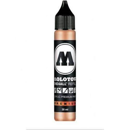 Acryl Inkt Refill 30ml PEACH PASTEL Molotow One4All Acrylic Navul