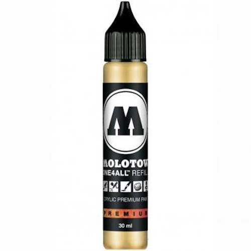 Acryl Inkt Refill 30ml VANILLA PASTEL Molotow One4All Acrylic Navul