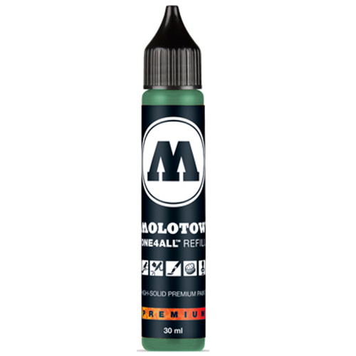 Acryl Inkt Refill 30ml Mr. GREEN Molotow One4All Acrylic Navul