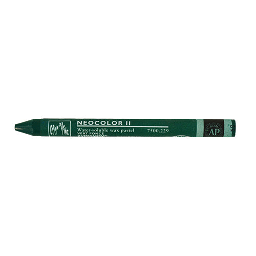 Neocolor II DARK GREEN  229 Caran d'ache