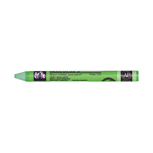 Neocolor II BRIGHT GREEN  720 Caran d'ache