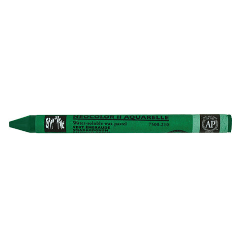 Neocolor II EMERALD GREEN  210 Caran d'ache