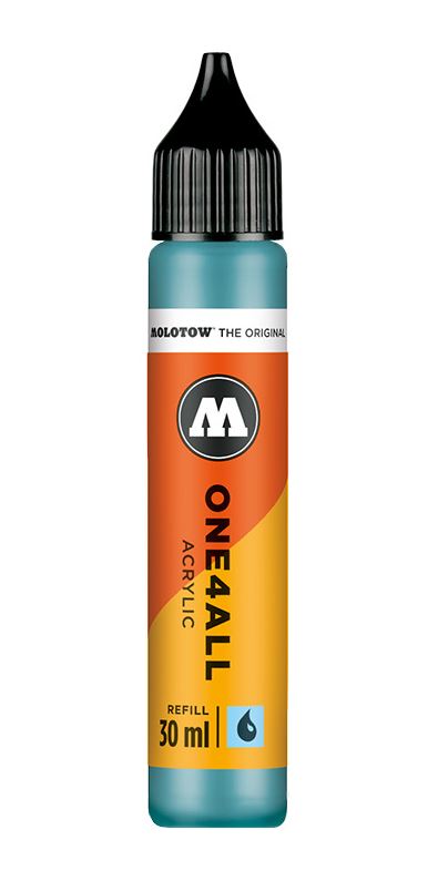 OLYMPIA BLUE Acryl Inkt Refill 30ml Molotow One4All Acrylic