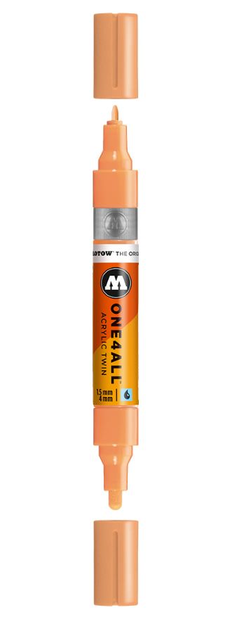 Peach Pastel Twin Marker One4All Molotow