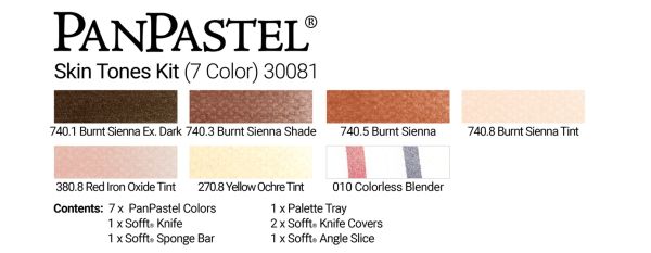 Skin Tones Starter Kit PanPastel (7)