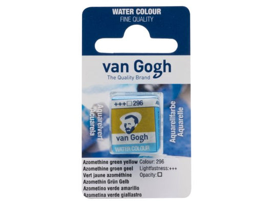 Azomethine groen geelachtig napje Van Gogh Aquarelverf