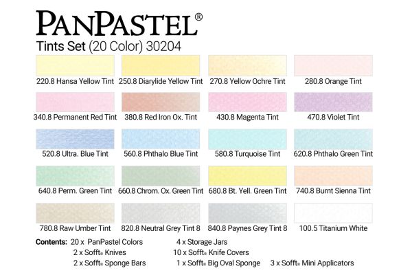 Tints Set PanPastel (20)