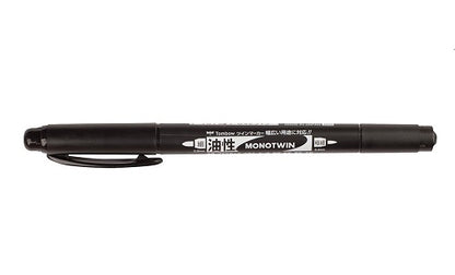 Tombow Fineliner Mono Twin Zwart