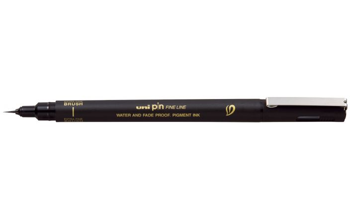 UNI-ball PIN Extra Fine Brush ZWART