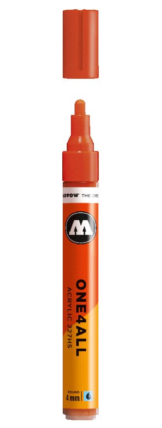 VERMILION 227HS 4mm Molotow One4All Acryl Marker