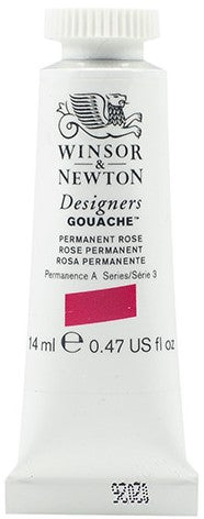 PERMANENT ROSE 502 14 ml.S3 Designers Gouache Winsor & Newton
