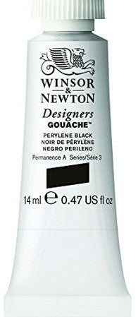 PERYLENE BLACK 505 14 ml.S3 Designers Gouache Winsor & Newton