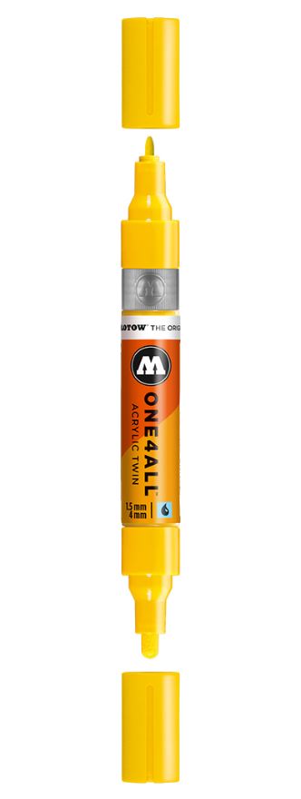 Zinc Yellow Twin Marker One4All Molotow