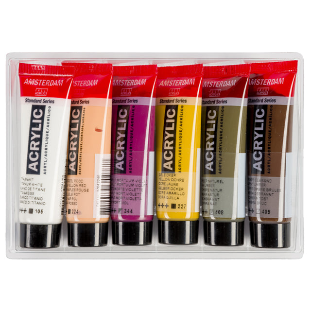 Amsterdam Acrylverf Set Portrait 6x20 ml