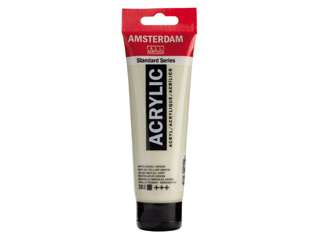 282 Napelsgeel groen 120 ml Tube Acrylverf Amsterdam