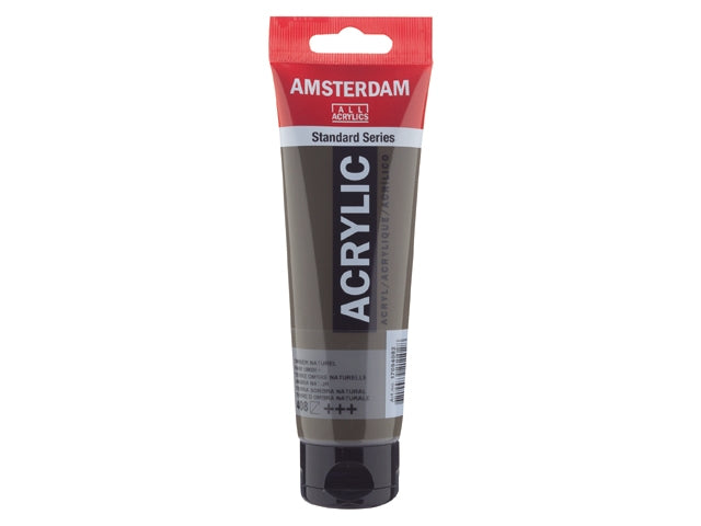 408 Omber Naturel 120 ml Tube Acrylverf Amsterdam