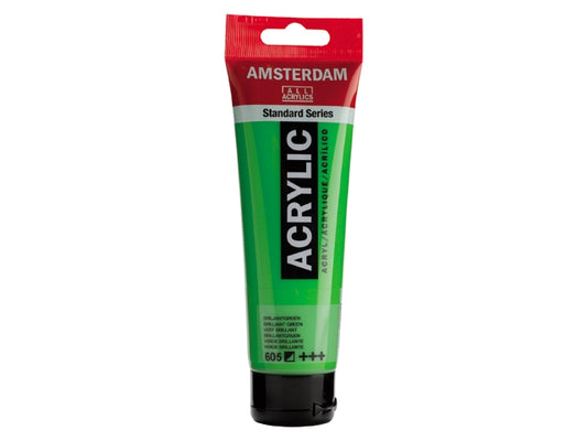 605 Briljantgroen 120 ml Tube Acrylverf Amsterdam