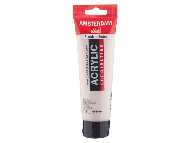 819 Parelrood 120 ml Tube Acrylverf Amsterdam