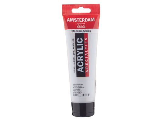 820 Parelblauw 120 ml Tube Acrylverf Amsterdam