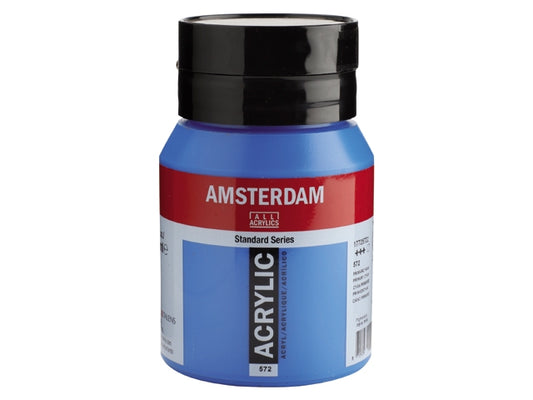 Amsterdam Acryl 500ml 572 Primaircyaan