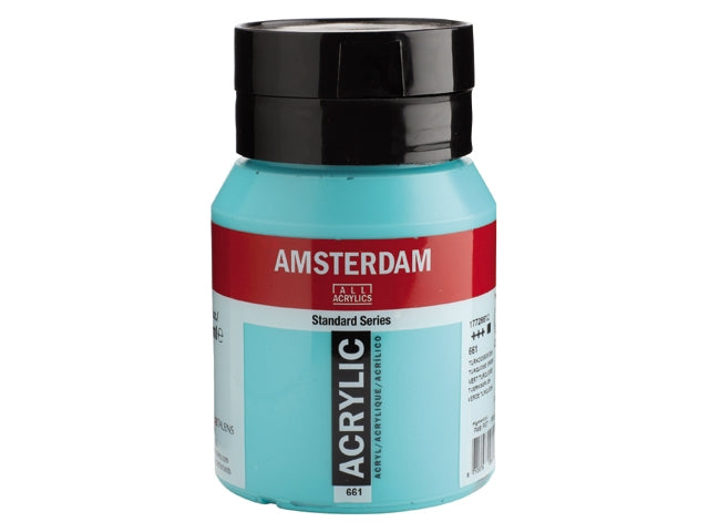 Amsterdam Acryl  500ml  661  Turkooisgroen