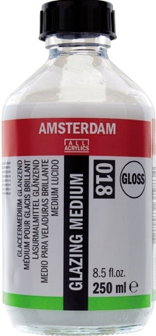 Glaceermedium Glanzend 018  250ml Amsterdam