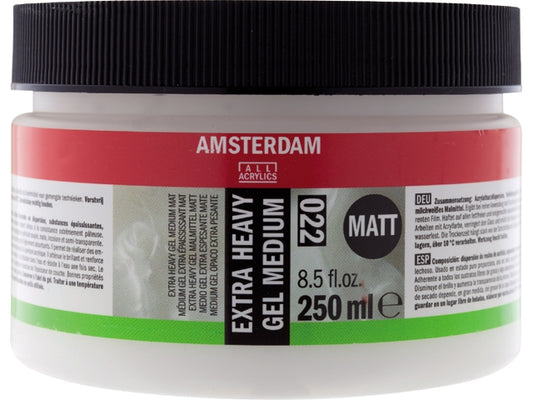Extra Heavy Gel Mat medium  022  250ml Amsterdam