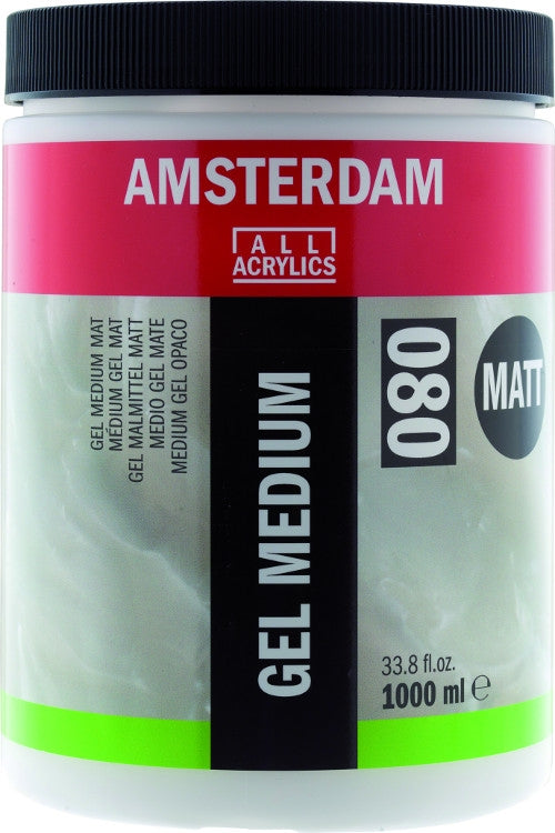 Gel Medium Mat  080  1000ml Amsterdam