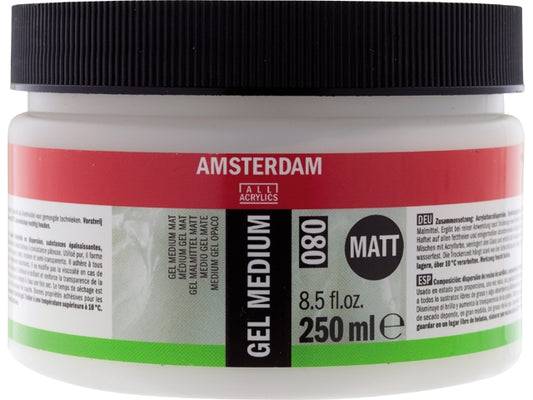 Gel Medium Mat  080  250ml Amsterdam