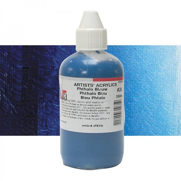 ARA 250ml  A35  PHTHALO BLAUW Artists Acrylics