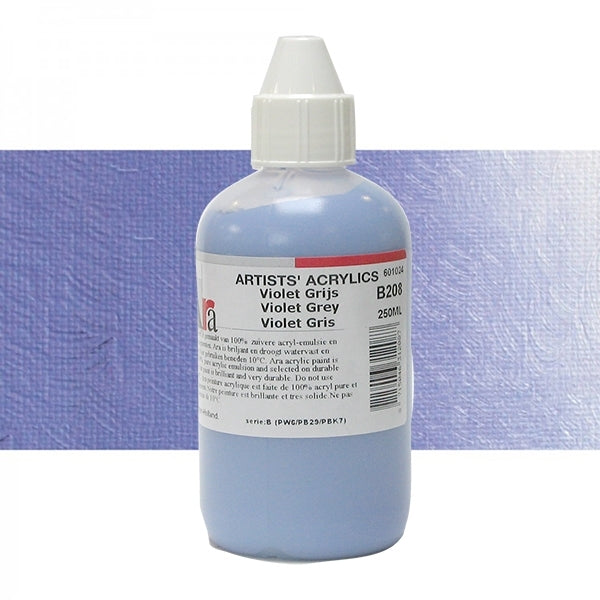 ARA 250ml  B208  VIOLET GRIJS Artists Acrylics