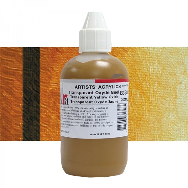 ARA 250ml  B328  TRANSPARANT OXYDE GEEL Artists Acrylics