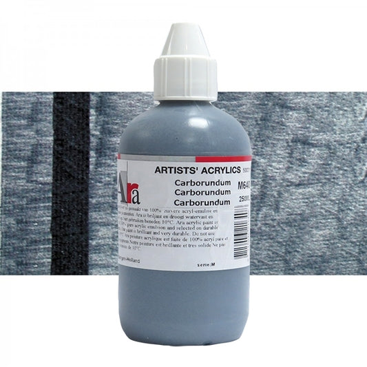 ARA 250ml  M640 CARBORUNDUM Artists Acrylics