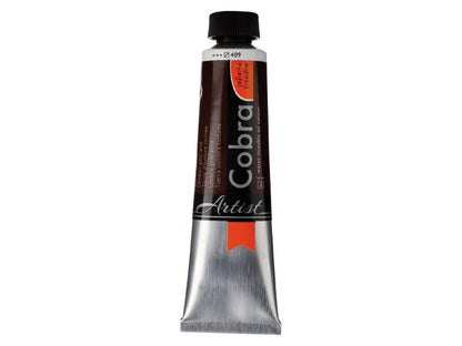 Cobra 40ml  409 S2  Omber Gebrand Waterverdunbare Olieverf