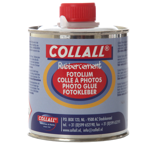 Fotolijm Rubbercement Potje 250 ml. Collall