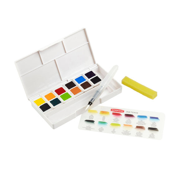 Derwent Inktense paint pan travel set #1