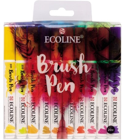 Ecoline Brushpen set 20