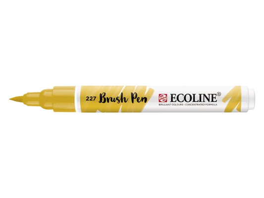 Ecoline Brushpen 227 Gele oker