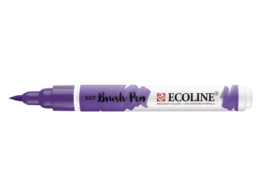 Ecoline Brushpen 507 Ultramarijn violet