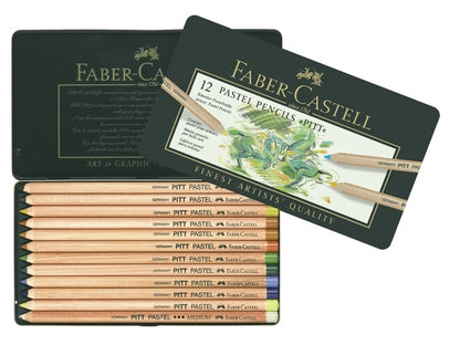 Set 12  Pastelpotloden Pitt Faber Castell