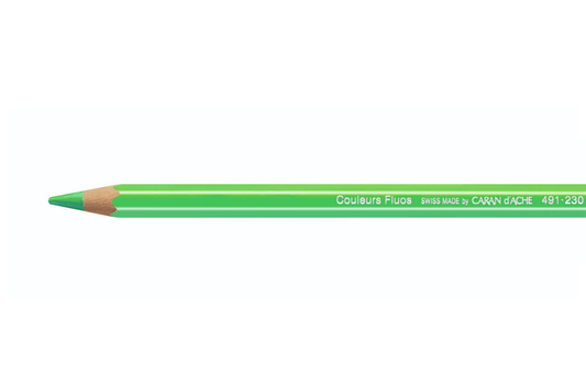 FLUO Groen 491.230 Maxi Kleurpotlood Caran d'ache