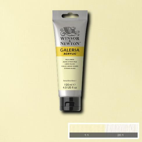  120ml  434 S1  Pale Lemon Galeria Acryl