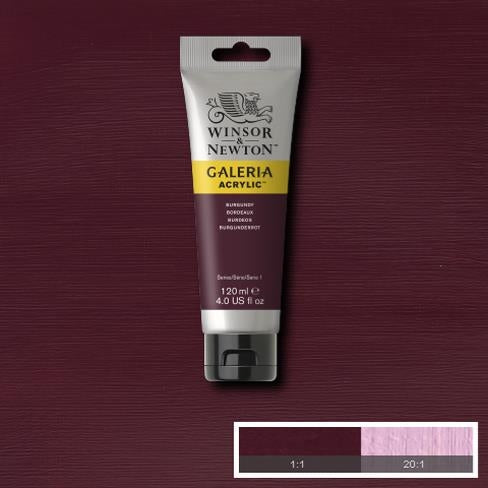  120ml  075 S1  Burgundy Galeria Acryl