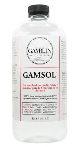 Gamsol 1000 ml natuurlijke Terpentine vervanger Gamblin