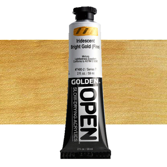 Golden Open  7480 S7 Iridescent Bright Gold (Fine) 60ml