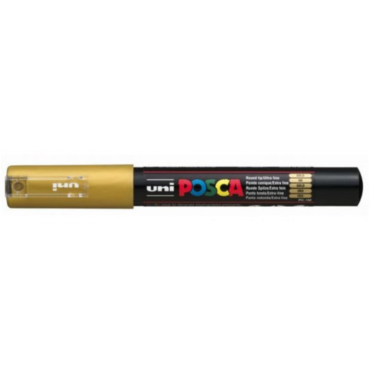 Posca verf stift PC1M Goud