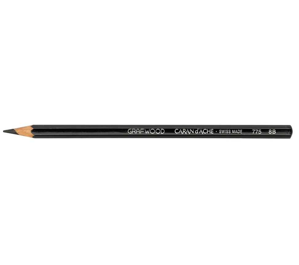 Caran D'Ache 8B GRAFWOOD grafiet potlood