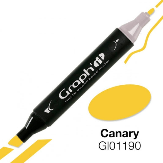 Graph'it marker 1190 Canary